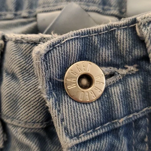 The Ragged Priest Light Blue Wide Leg Jeans - Picture 6 of 7